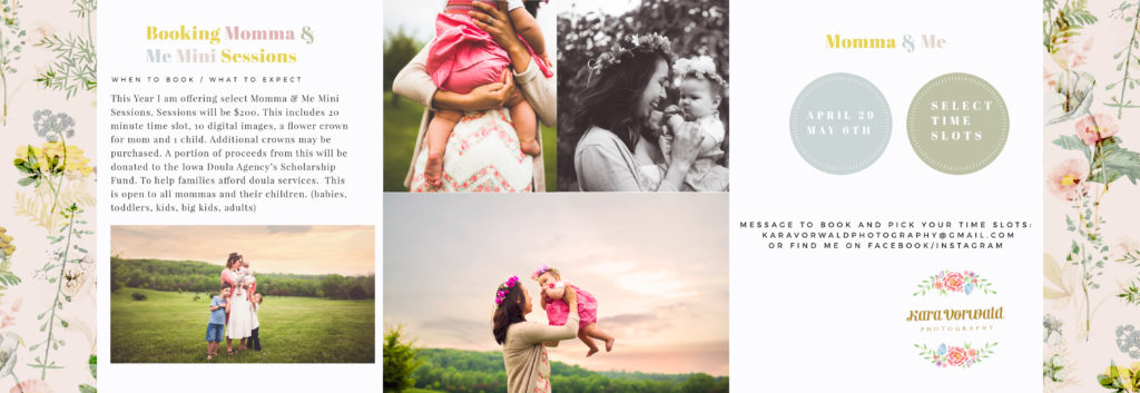 Des Moines photographer | Iowa photographer | iowa family photographer | des moines family photographer | Iowa maternity photographer | boho photographer | flower crowns | Momma and me sessions | Mother and me | spring photographer | 